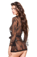 Delicate Lace Short Robe