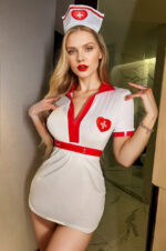 Sexy Day Shift Nurse Cosplay Costume