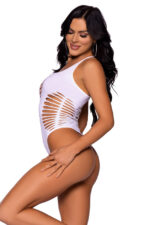 Black Cutout Seduction Teddy