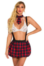 Seductive Detention School Girl Cosplay Costume