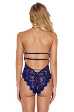 Burgundy Lace Seduction Teddy