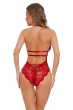 Burgundy Lace Seduction Teddy