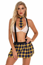 Seductive Detention School Girl Cosplay Costume