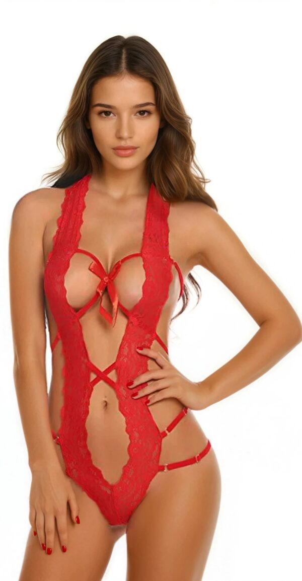 Strappy Lace String Teddy