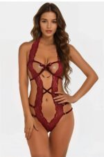 Strappy Lace String Teddy