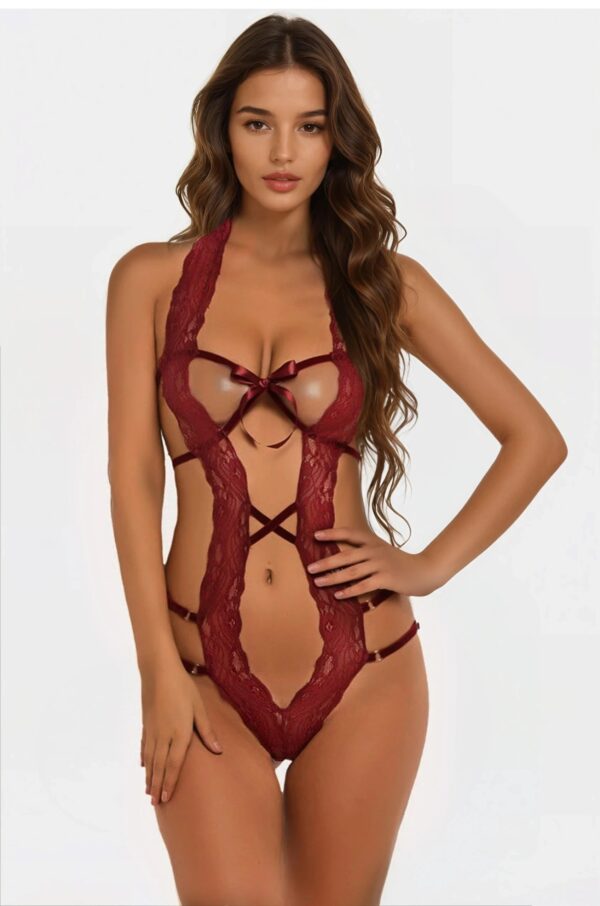 Strappy Lace String Teddy