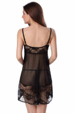 Mesh and Lace Blushing Babydoll