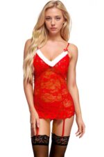 Santa's Favorite Lace Chemise