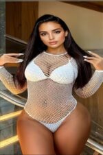 Stardust Sheer Long-Sleeve Teddy