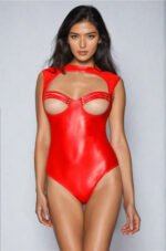 The Pleather Harness Teddy