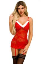 Santa's Favorite Lace Chemise