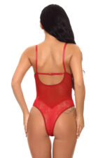 Minimog’s New Red Rose Lace Teddy