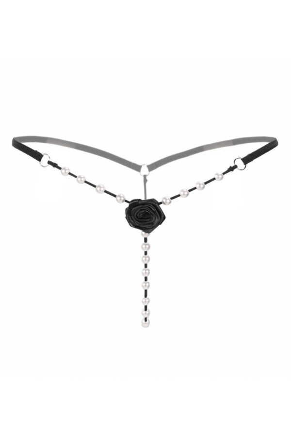 Rose Pearl Thong