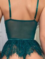 Scarlet Lace Seduction Teddy