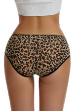 Silk Leopard Bikini Panty