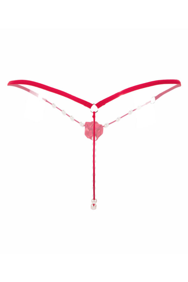 Rose Pearl Thong