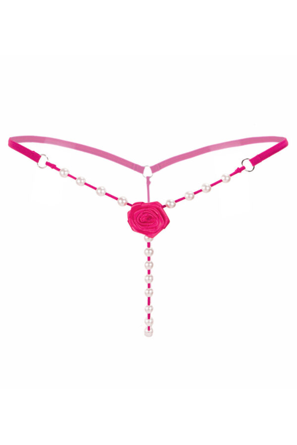 Rose Pearl Thong