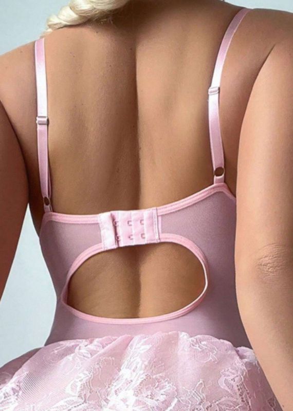 Red Lace Christmas Corset Lingerie Set