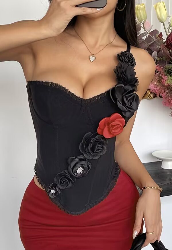 Romantic Rebel Asymmetrical Bustier