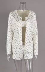 Ditsy Floral 3-Piece Loungewear Set