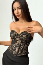 Vintage Lace Corset Top
