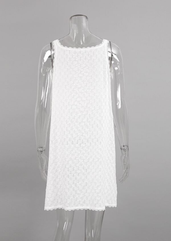 Textured Cotton Night Dress