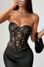 Vintage Lace Corset Top