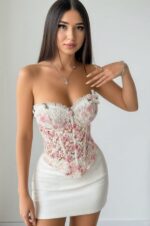 Blossom Dream Strapless Corset
