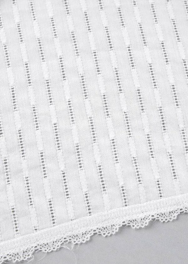 Textured Cotton Night Dress