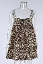 Wild Thing Leopard Babydoll Dress
